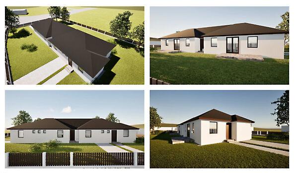 Dömsödön új 80nm-es ikerházak 653nm, Dömsöd képe