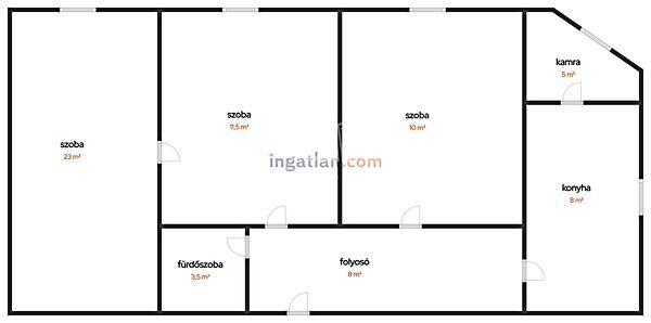 17. KERÜLETBEN ELADÓ CSALÁDI HÁZ, Budapest, XVII. kerület 2. képe