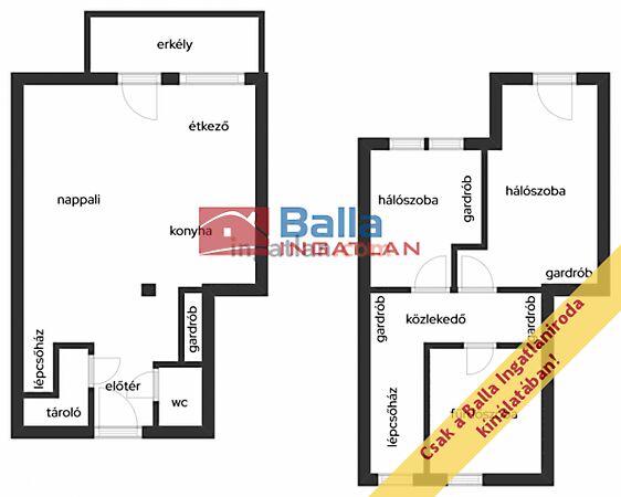 Erkélyes, liftes, Haller park, Budapest, IX. kerület 2. képe