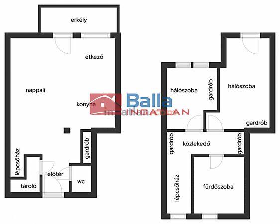 Erkélyes, liftes, Haller park, Budapest, IX. kerület 2. képe