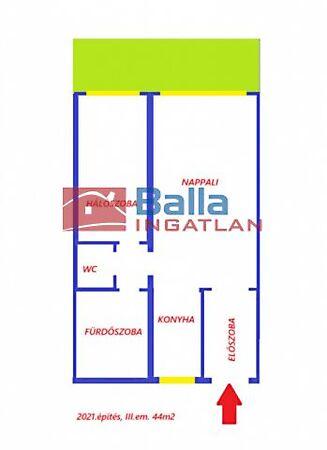 2021.építésű társasházi lakás, Budapest, IV. kerület 2. képe