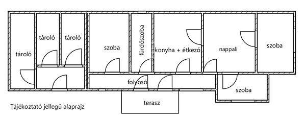 Újjáépített földszintes, Baracska 2. képe