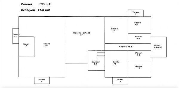 Medencével és 35 m2 dupla, Gyenesdiás 3. képe