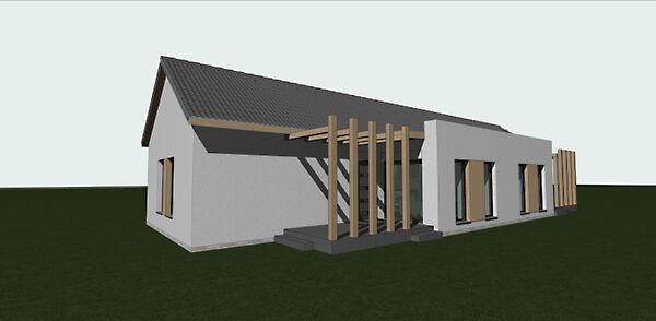 ÚJ ÉPÍTÉSŰ, Nettó 64nm, 3 szobás, 357nm, Dömsöd 3. képe