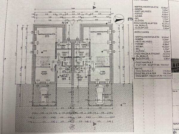 Eladó modern, új ikerház 2, Kaposvár 2. képe