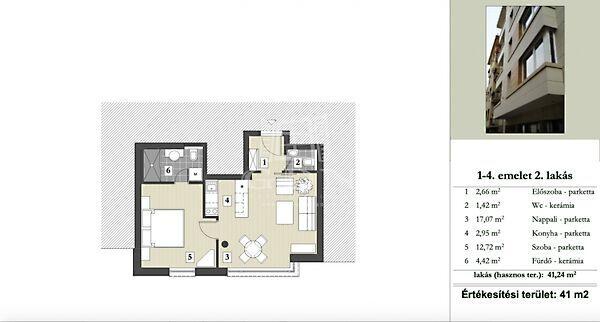 Naphegyen, 2 szobás lakás, Budapest, I. kerület 2. képe