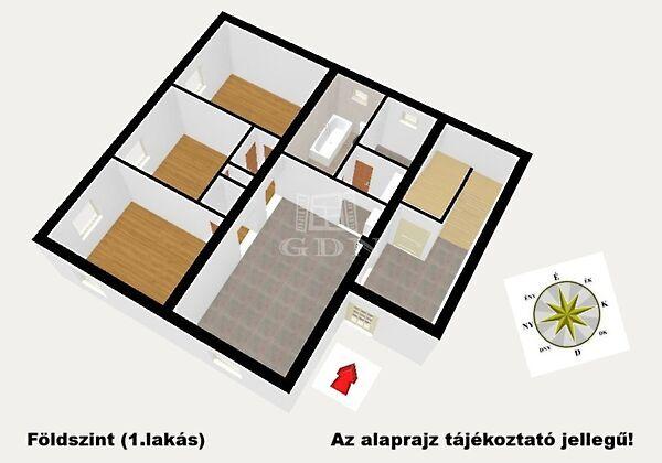 Külön bejáratos, kétgenerációs, Monor 3. képe