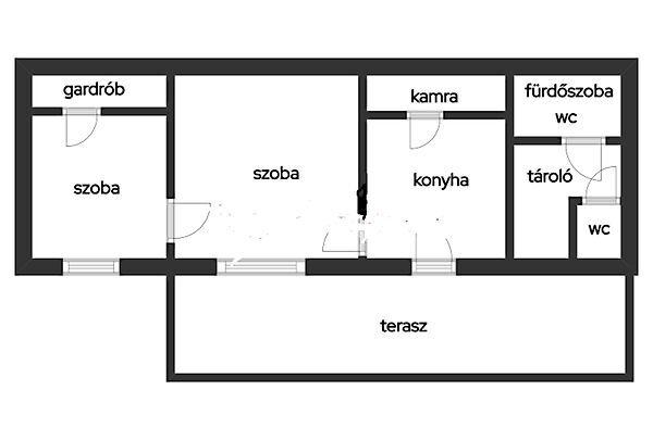 Alakítható, 243 m2 saját, Budapest, XX. kerület 2. képe