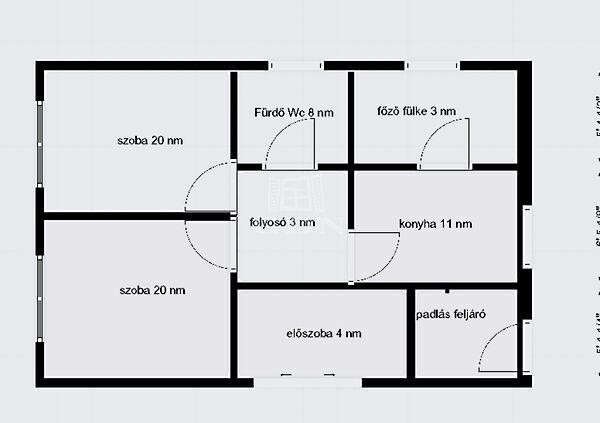 Új tetővel, tégla ház, Kilimán 2. képe
