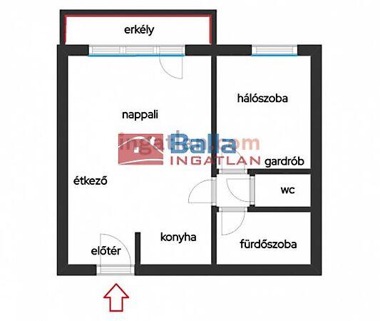 Lakberendezett, kiadható Szabolcs, Budapest, XIII. kerület 2. képe