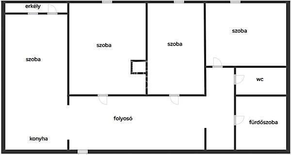 Nappali + 3 hálós, igényes, modern, erkélyes, Zalaegerszeg 2. képe