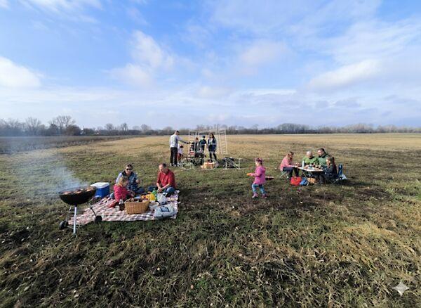 új kerékpár út és a Duna, Dunakeszi képe