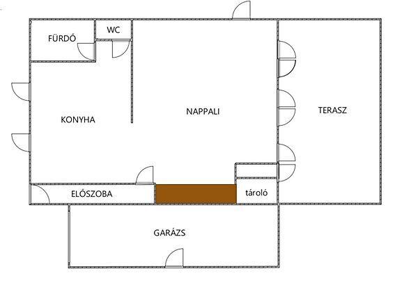 Tágas családi ház, Zsombó 2. képe