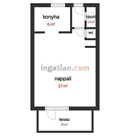 Belvárosi sorházi lakás,, Körmend 2. képe